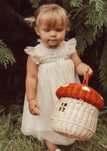Load image into Gallery viewer, Organic Cotton Tulle Dress in Cream