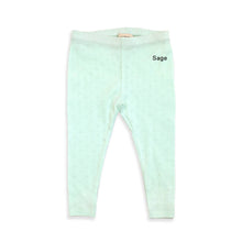 Load image into Gallery viewer, Pointelle Knit Baby Leggings Pants (Organic Cotton): Natural