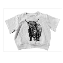 Load image into Gallery viewer, Highland Cow Retrofit Sweatshirt