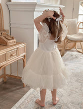 Load image into Gallery viewer, Charlotte Puff Sleeve Ivory Dress