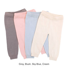 Load image into Gallery viewer, Milan Baby Legging Pants Sweater Knit (Organic Cotton): Grey