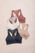 Load image into Gallery viewer, Seamless Lace Racerback Bralette