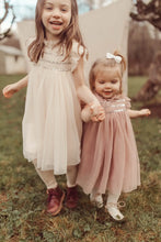 Load image into Gallery viewer, Organic Cotton Tulle Dress in Cream