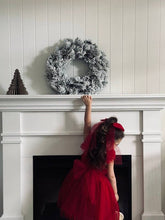Load image into Gallery viewer, Poppy Red Tulle Bow: Medium