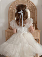 Load image into Gallery viewer, Charlotte Puff Sleeve Ivory Dress