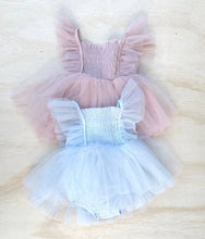 Load image into Gallery viewer, Lotus Dusty Pink Ruffle Romper