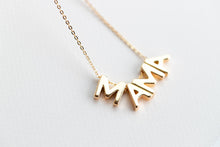 Load image into Gallery viewer, MAMA Dainty Gold Necklace