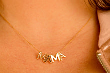 Load image into Gallery viewer, MAMA Dainty Gold Necklace