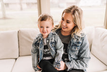 Load image into Gallery viewer, Distressed Denim Jacket for Adult