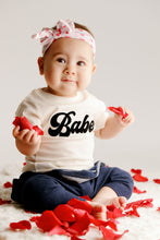 Load image into Gallery viewer, Cute "babe" graphic tee