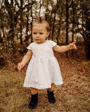 Load image into Gallery viewer, Bradshaw Sequin Party Dress - White