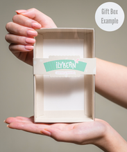 Load image into Gallery viewer, Gray and White Striped Bear Ears - Newborn Beanie