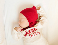 Load image into Gallery viewer, Bamboo Pixie Bonnet Baby Hat - Red