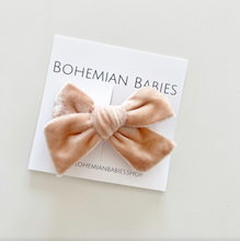 Load image into Gallery viewer, Peony Velvet Bow