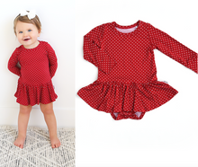 Load image into Gallery viewer, Long Sleeve Tutu Bodysuit - Ivy