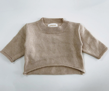 Load image into Gallery viewer, Charlie Knit Sweater Top - French Vanilla