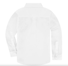 Load image into Gallery viewer, Boy White Poplin Button-down - Infant to Toddler