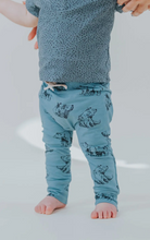Load image into Gallery viewer, Organic Cotton Leggings - Sky Bears