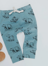 Load image into Gallery viewer, Organic Cotton Leggings - Sky Bears