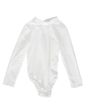 Load image into Gallery viewer, Aspen Mock Turtleneck Leotard - White