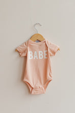 Load image into Gallery viewer, Babe Onesie- Peach