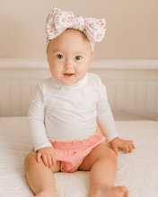 Load image into Gallery viewer, Aspen Mock Turtleneck Leotard - White