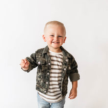 Load image into Gallery viewer, MINI Camo Denim Jacket