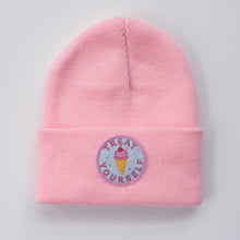 Load image into Gallery viewer, Treat Yourself Peony Beanie: Youth/Adult (Fits Ages 5+)
