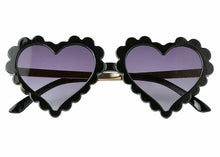 Load image into Gallery viewer, Heart Sunglasses: Ivory
