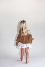 Load image into Gallery viewer, Scoop Back Knit Sweater: Caramel
