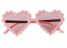 Load image into Gallery viewer, Heart Sunglasses: Red
