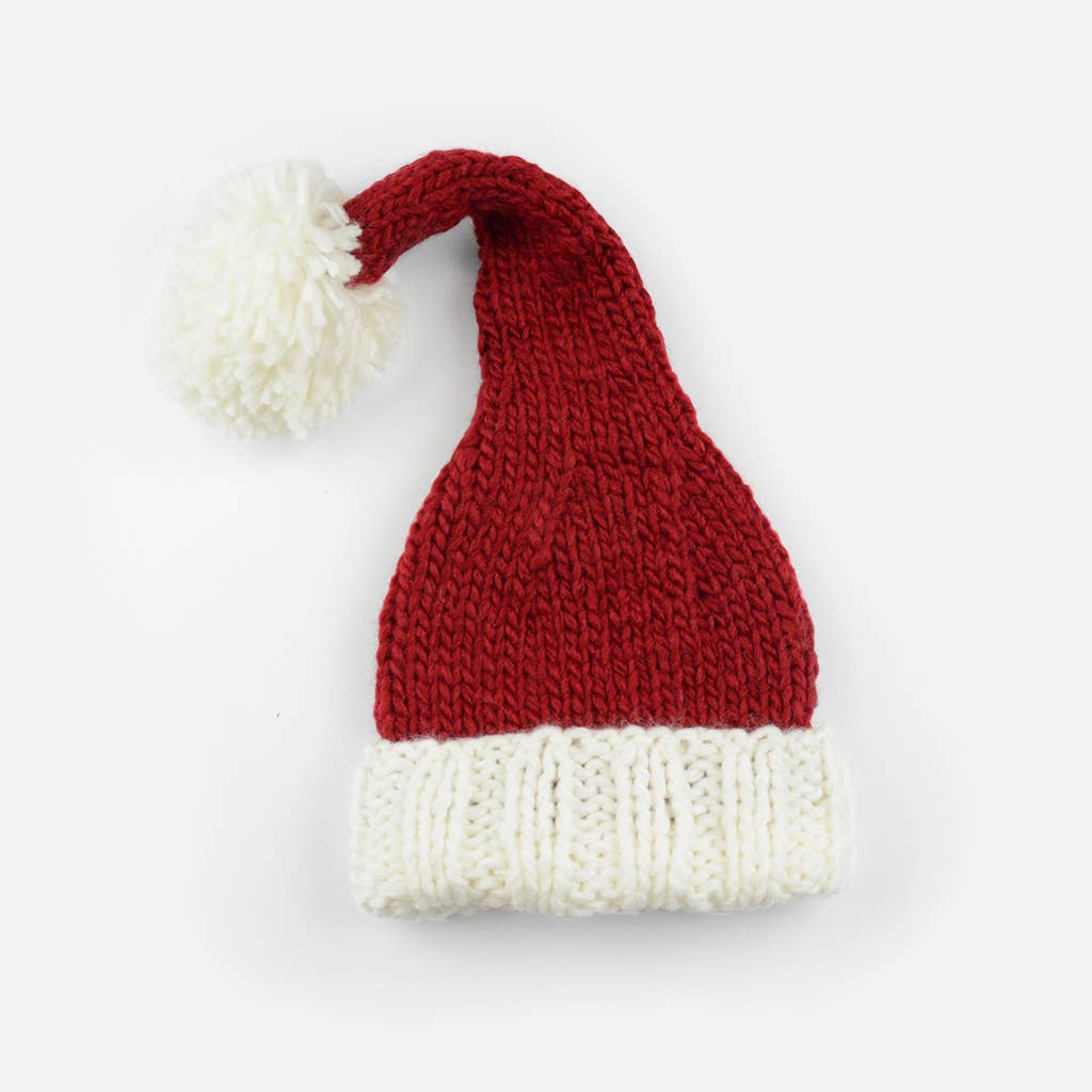 Nicholas Santa | Acrylic Hand Knit Kids & Baby Hat