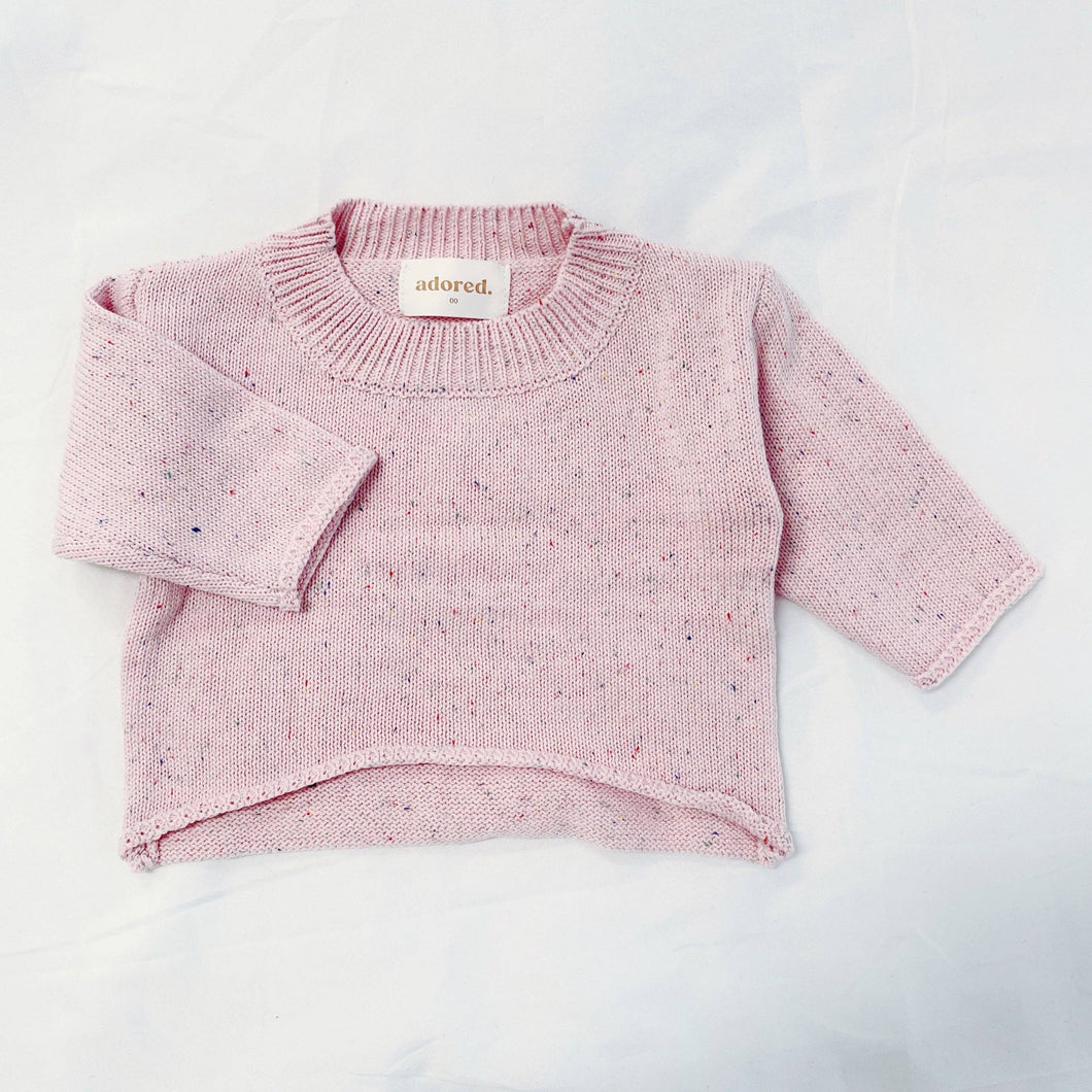 Charlie Knit Top - Strawberry