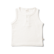 Load image into Gallery viewer, Bamboo Organic Cotton Terry Tank Top - Cloud
