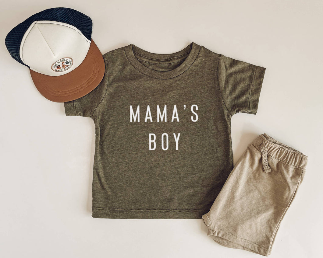 Mama's Boy - Olive Kids Tee, Toddler T-shirt