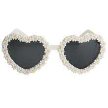 Load image into Gallery viewer, Daisy Love Sunglasses: White
