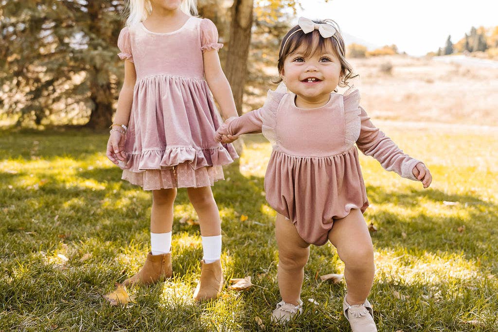 Eleanor Dress in Pink Rose
