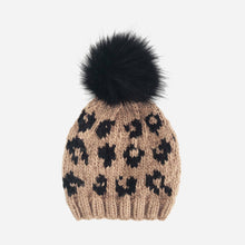 Load image into Gallery viewer, Cheetah Hat | Acrylic Hand Knit Kids &amp; Baby Hat
