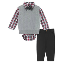 Load image into Gallery viewer, Boys Holiday Sweater Vest and Pants Set
