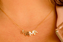 Load image into Gallery viewer, MAMA Dainty Gold Necklace
