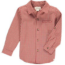 Load image into Gallery viewer, Jasper-Beige/Red Plaid Shirt
