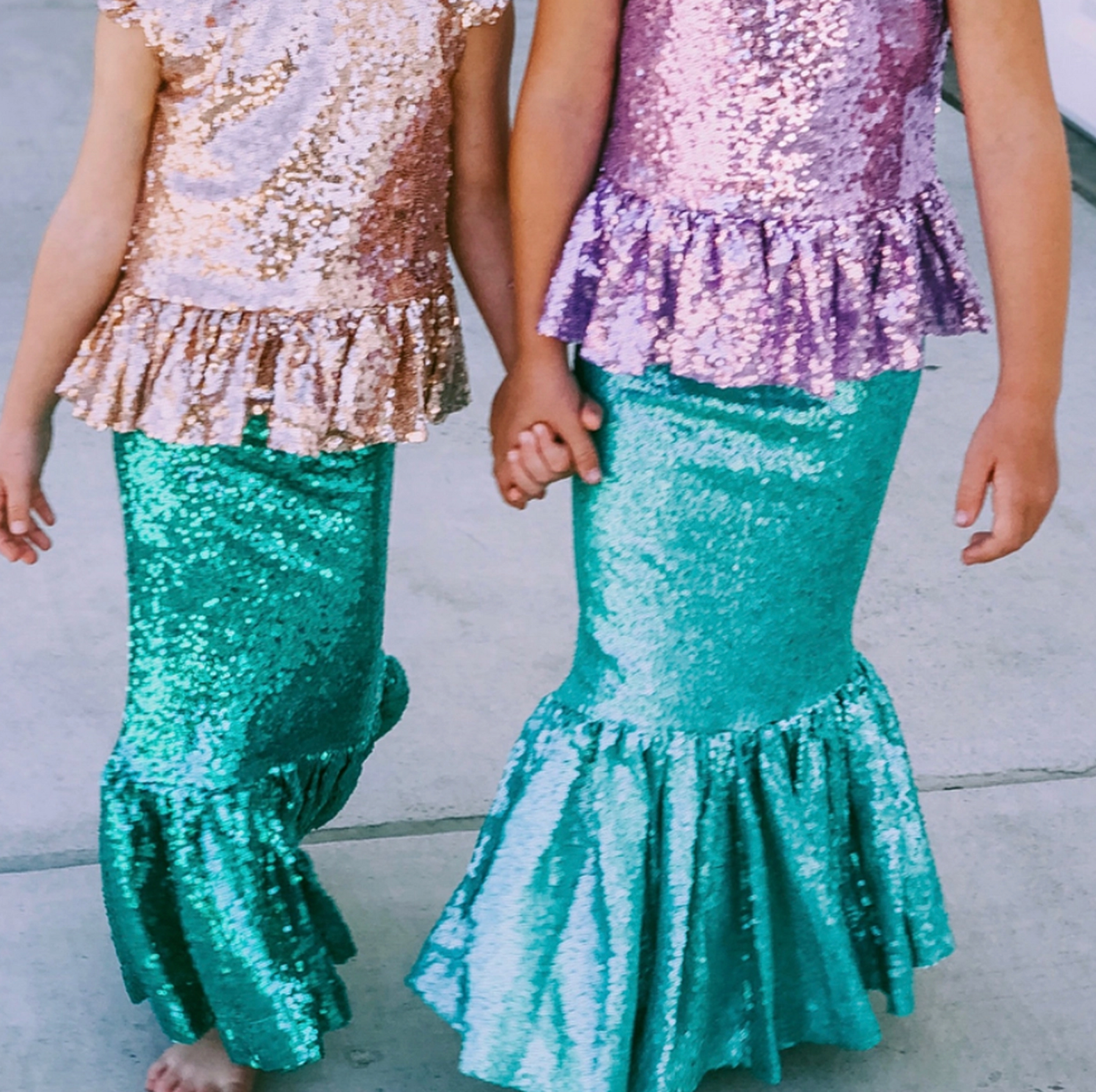 Buy Mint Green Sequin Mermaid Costume Tail Skirt With High Waisted Slimming  Design Features Online in India - Etsy