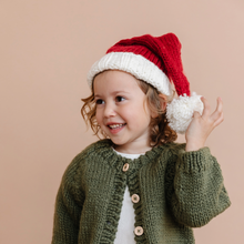Load image into Gallery viewer, Nicholas Santa | Acrylic Hand Knit Kids &amp; Baby Hat
