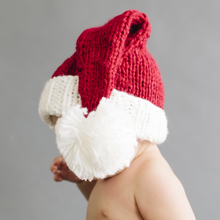 Load image into Gallery viewer, Nicholas Santa | Acrylic Hand Knit Kids &amp; Baby Hat
