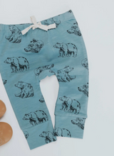 Load image into Gallery viewer, Organic Cotton Leggings - Sky Bears
