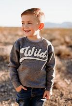 Load image into Gallery viewer, Wild Varsity Pullover Sweatshirt Toddler
