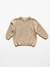 Load image into Gallery viewer, Knit Pullover - Speckled Beige

