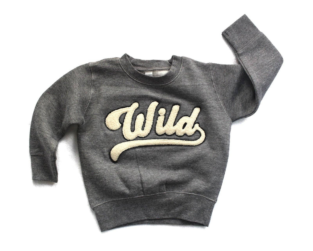 Wild Varsity Pullover Sweatshirt Toddler
