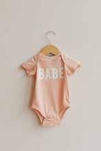 Load image into Gallery viewer, Babe Onesie- Peach
