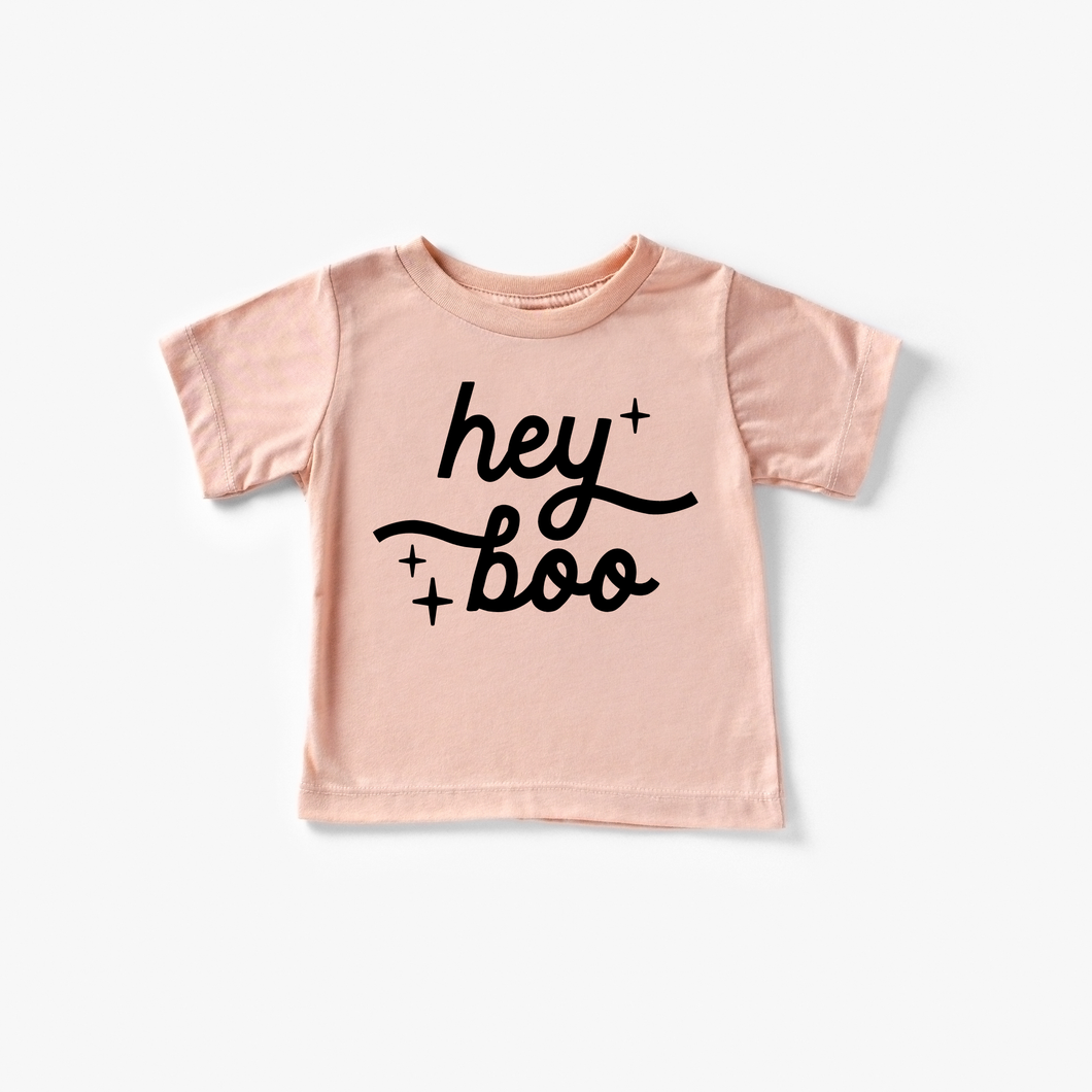 Hey Boo Halloween Toddler and Youth Shirt